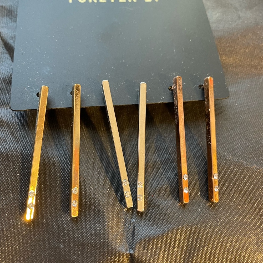 Forever 21 Gold and Silver Earrings